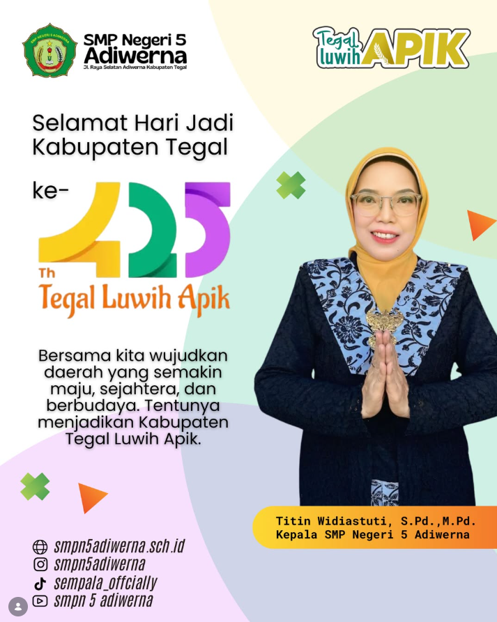 Selamat Hari Jadi untuk Kabupaten Tegal ke-425