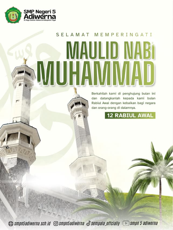 Selamat Memperingati Maulid Nabi Muhammad SAW